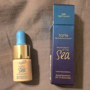 NEW - VEGAN WATER FOUNDATION FROM TARTE